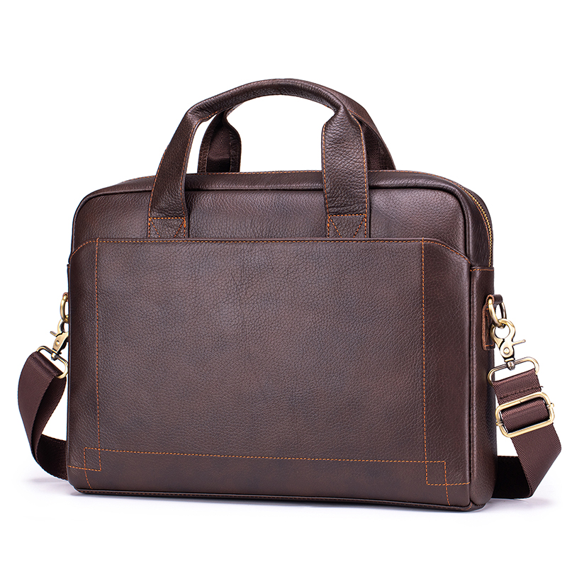 Structured Handbag Work - Мужской деловой портфель из натуральной кожи,