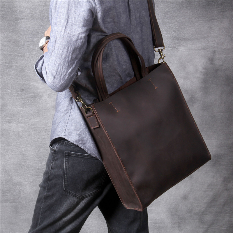 Винтажная мужская сумка-тоут и – обзор и цена Structured Handbag Work