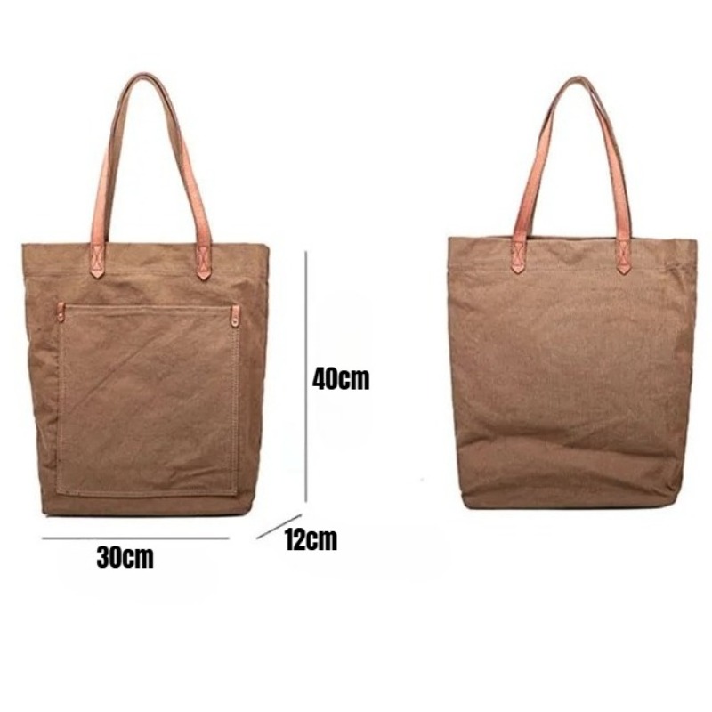 Мужская сумка-тоут из холста и – обзор и цена Structured Handbag Work