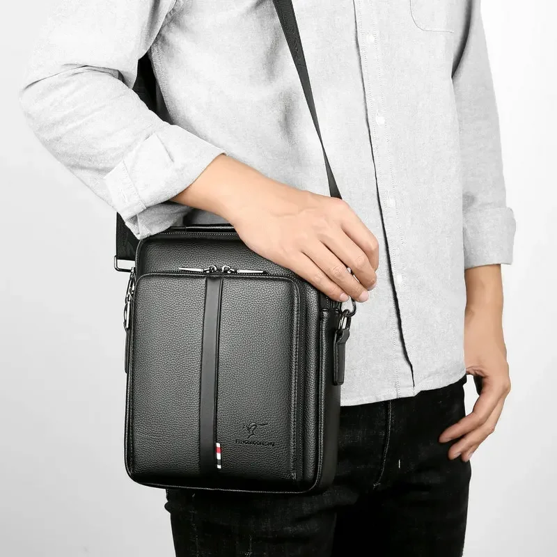 Модная мужская сумка через пле – обзор и цена Structured Handbag Work
