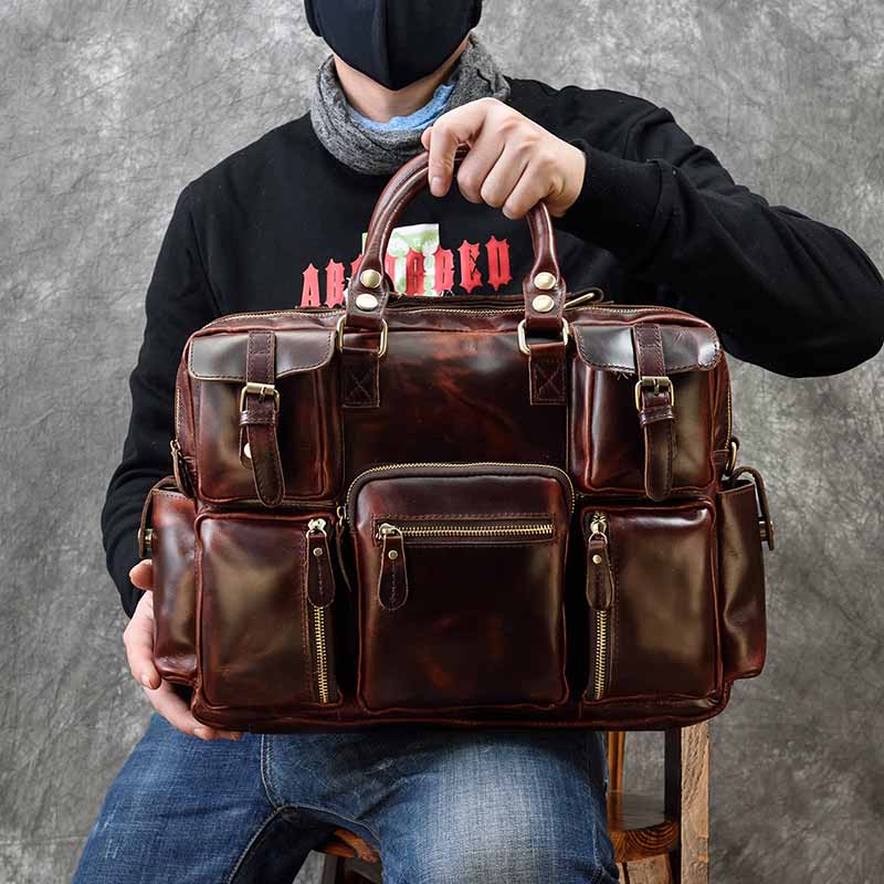 Портфель из натуральной кожи д – обзор и цена Structured Handbag Work