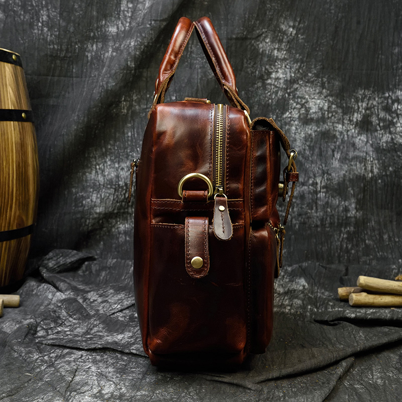 Портфель из натуральной кожи д – обзор и цена Structured Handbag Work