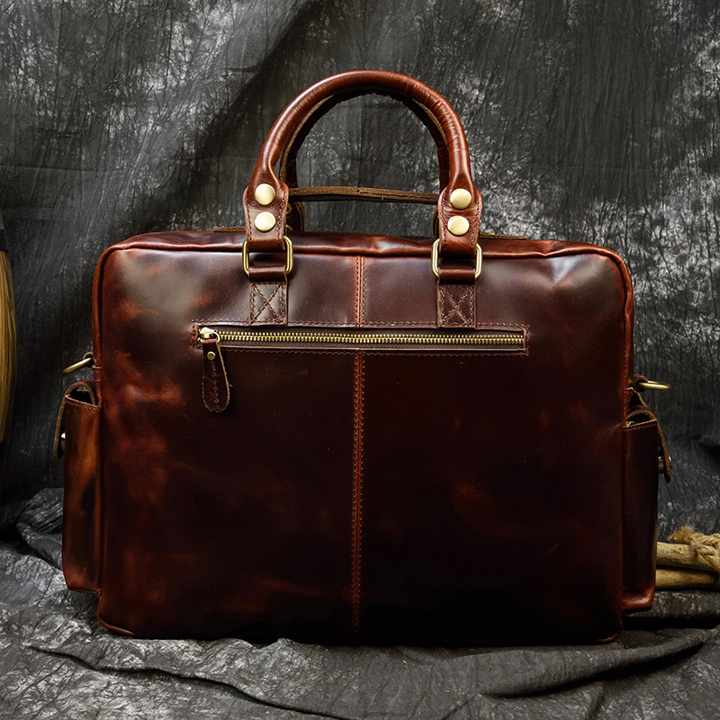 Портфель из натуральной кожи д – обзор и цена Structured Handbag Work