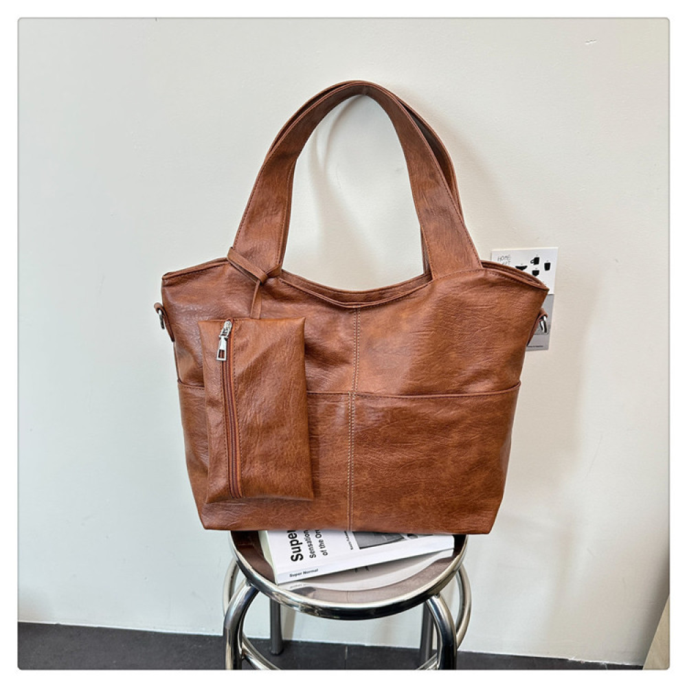Мягкая сумка-тоут из синтетиче – обзор и цена Structured Handbag Work